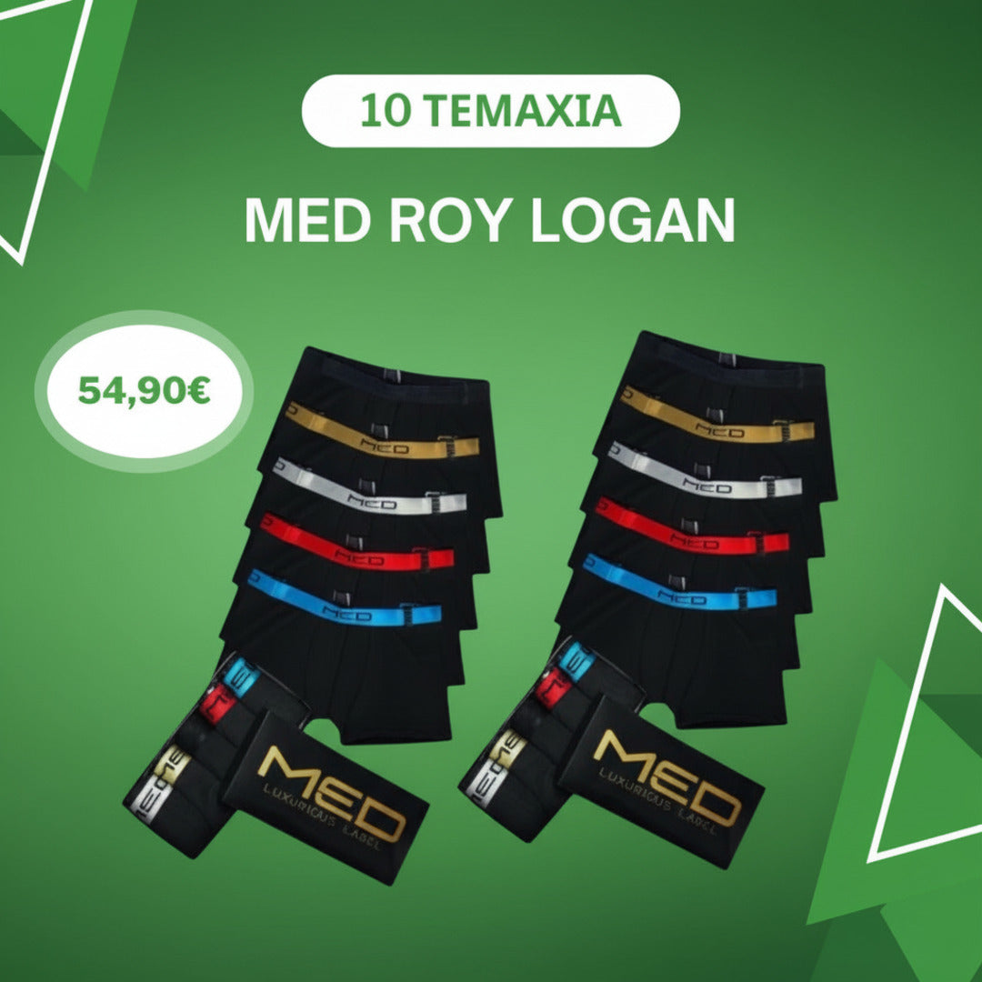 Ανδρικά εσώρουχα MED ROY LOGAN 10 τεμαχιων