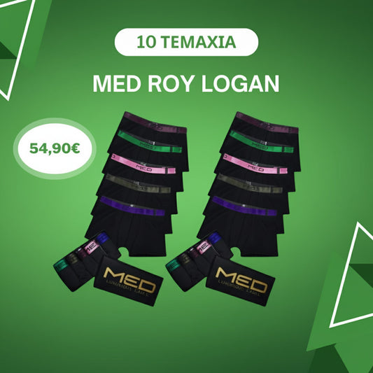 Ανδρικά εσώρουχα MED ROY LOGAN 10 τεμαχιων